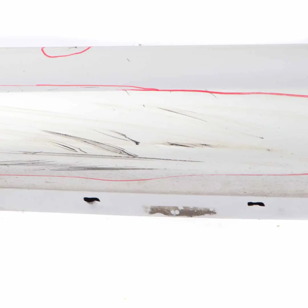 BMW E90 LCI Side Skirt Sill Strip Left N/S Titansilber Silver Metallic - 354 - SKU 0037059-TS - Part number 0037059