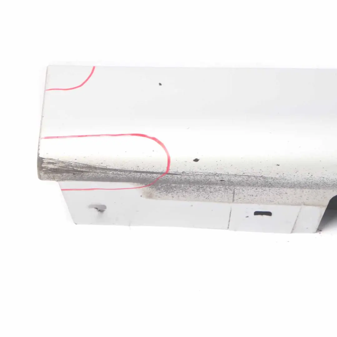 BMW E90 LCI Side Skirt Sill Strip Left N/S Titansilber Silver Metallic - 354 - SKU 0037059-TS - Part number 0037059