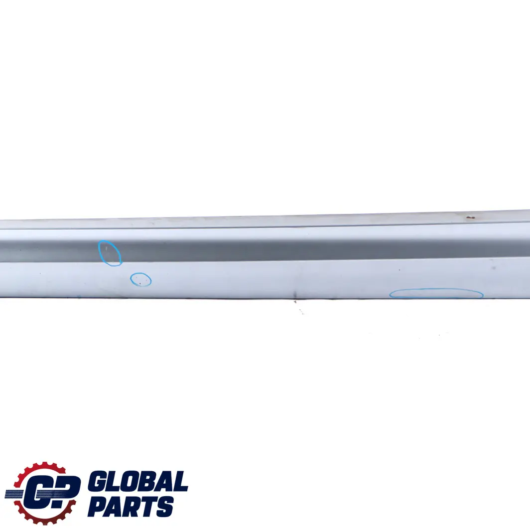 Sill Strip Side Skirt Left N/S Bluewater Blue Water - 896 to BMW 3 E90 E91 LCI 4 with Part number 0037059 BMW 3 E90 E91 LCI 4 Sill Strip Side Skirt Left N/S Bluewater Blue Water - 896 - SKU 0037059-WB4 - Part number 0037059