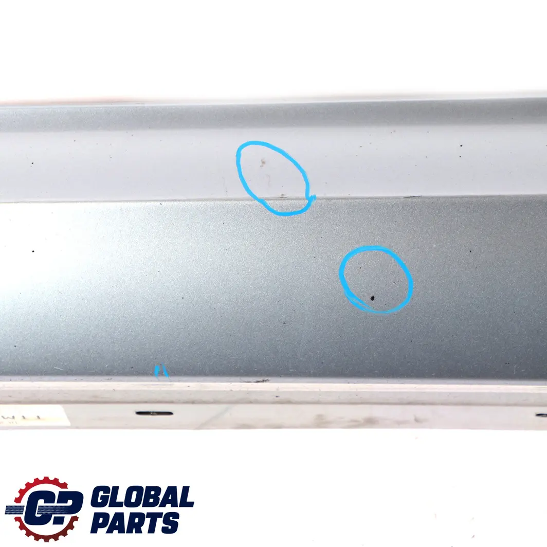 Sill Strip Side Skirt Left N/S Bluewater Blue Water - 896 to BMW 3 E90 E91 LCI 4 with Part number 0037059 BMW 3 E90 E91 LCI 4 Sill Strip Side Skirt Left N/S Bluewater Blue Water - 896 - SKU 0037059-WB4 - Part number 0037059