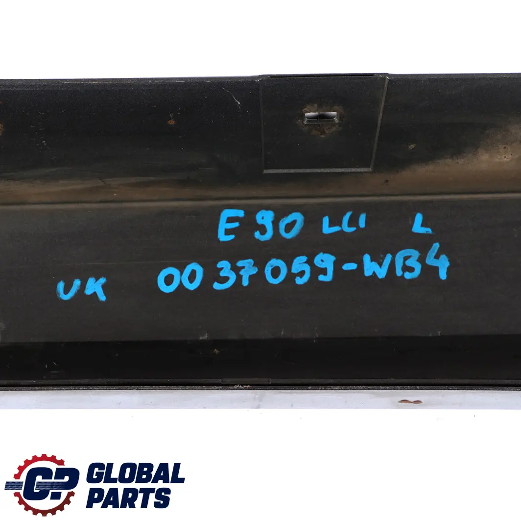 Sill Strip Side Skirt Left N/S Bluewater Blue Water - 896 to BMW 3 E90 E91 LCI 4 with Part number 0037059 BMW 3 E90 E91 LCI 4 Sill Strip Side Skirt Left N/S Bluewater Blue Water - 896 - SKU 0037059-WB4 - Part number 0037059