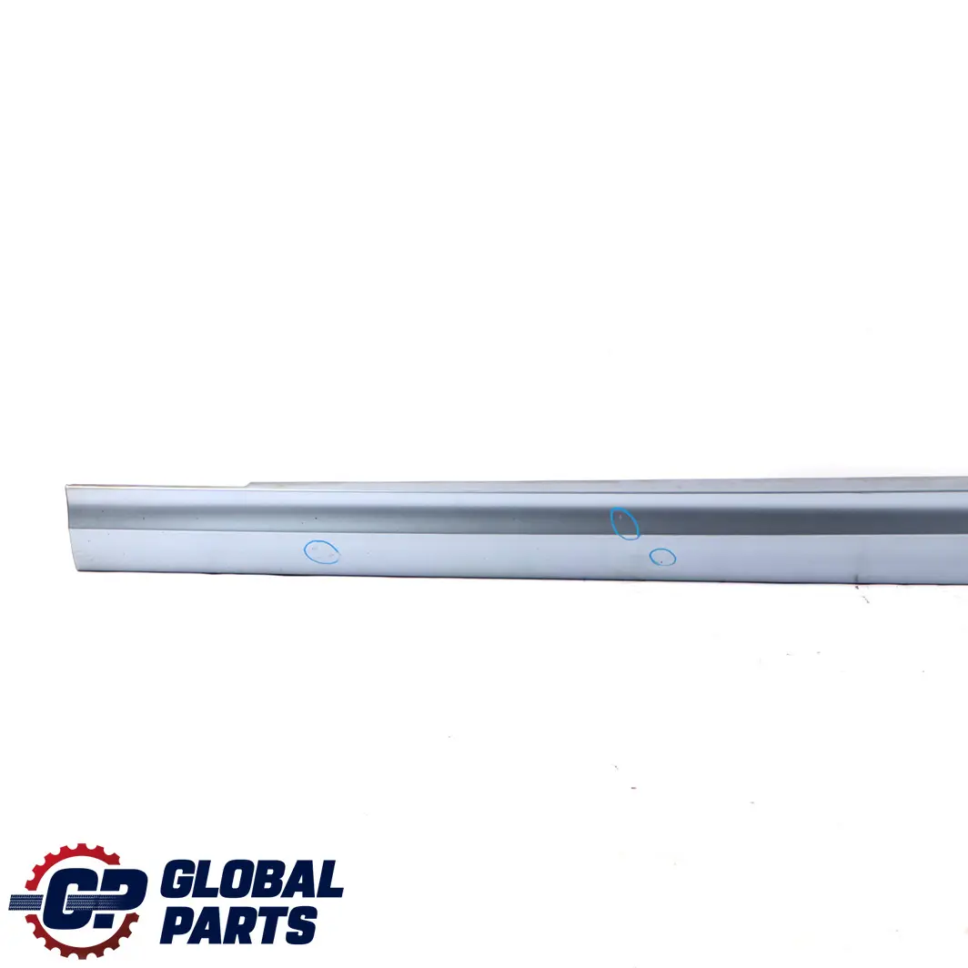 BMW 3 E90 E91 LCI 4 Sill Strip Side Skirt Left N/S Bluewater Blue Water - 896 - SKU 0037059-WB4 - Part number 0037059