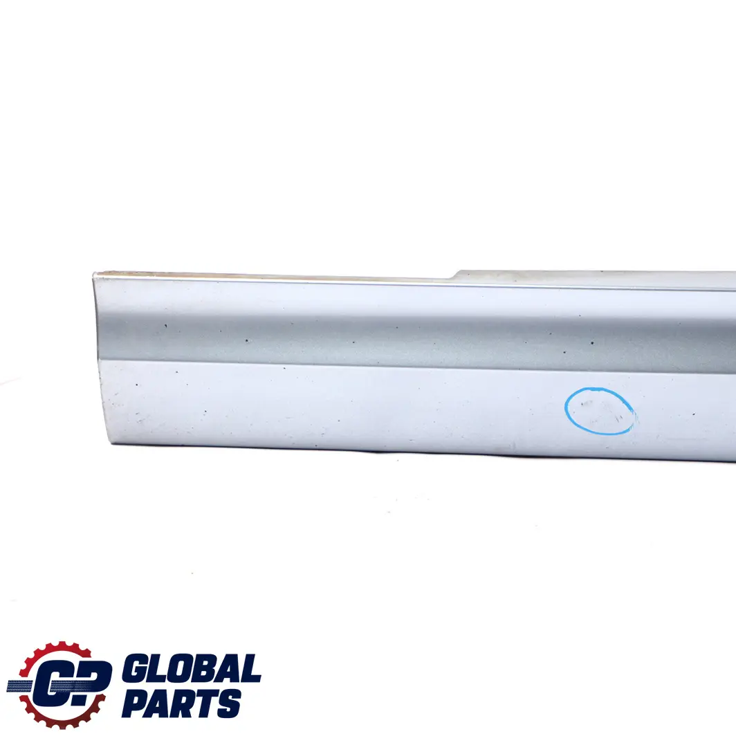 BMW 3 E90 E91 LCI 4 Sill Strip Side Skirt Left N/S Bluewater Blue Water - 896 - SKU 0037059-WB4 - Part number 0037059