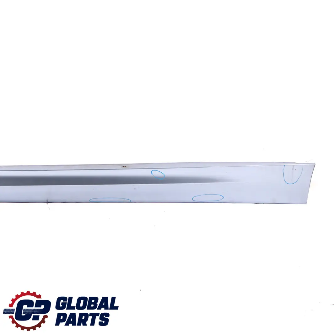 BMW 3 E90 E91 LCI 4 Sill Strip Side Skirt Left N/S Bluewater Blue Water - 896 - SKU 0037059-WB4 - Part number 0037059