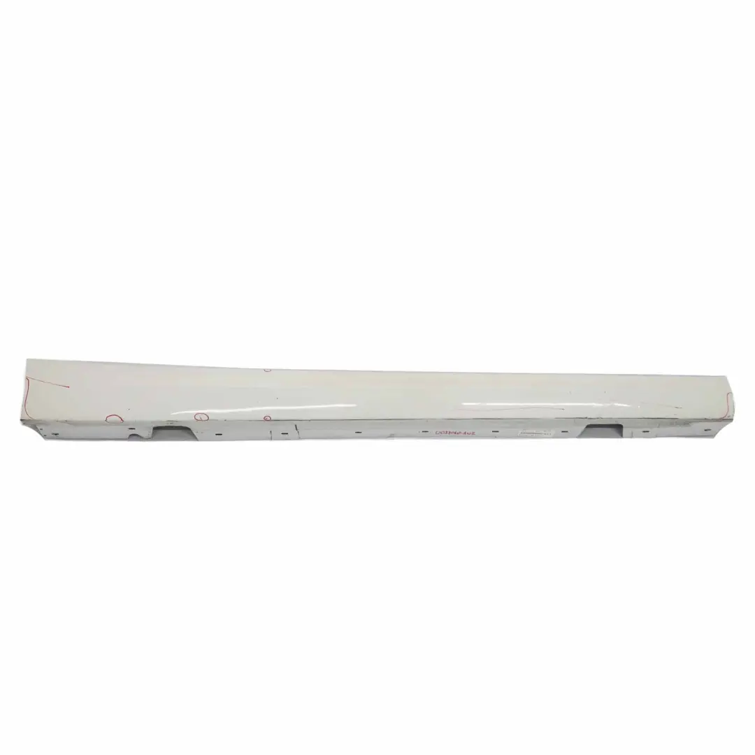 BMW E90 LCI Side Skirt Sill Strip Right O/S Alpinweiss Alpine White 3 - 300 - SKU 0037060-AW2 - Part number 0037060