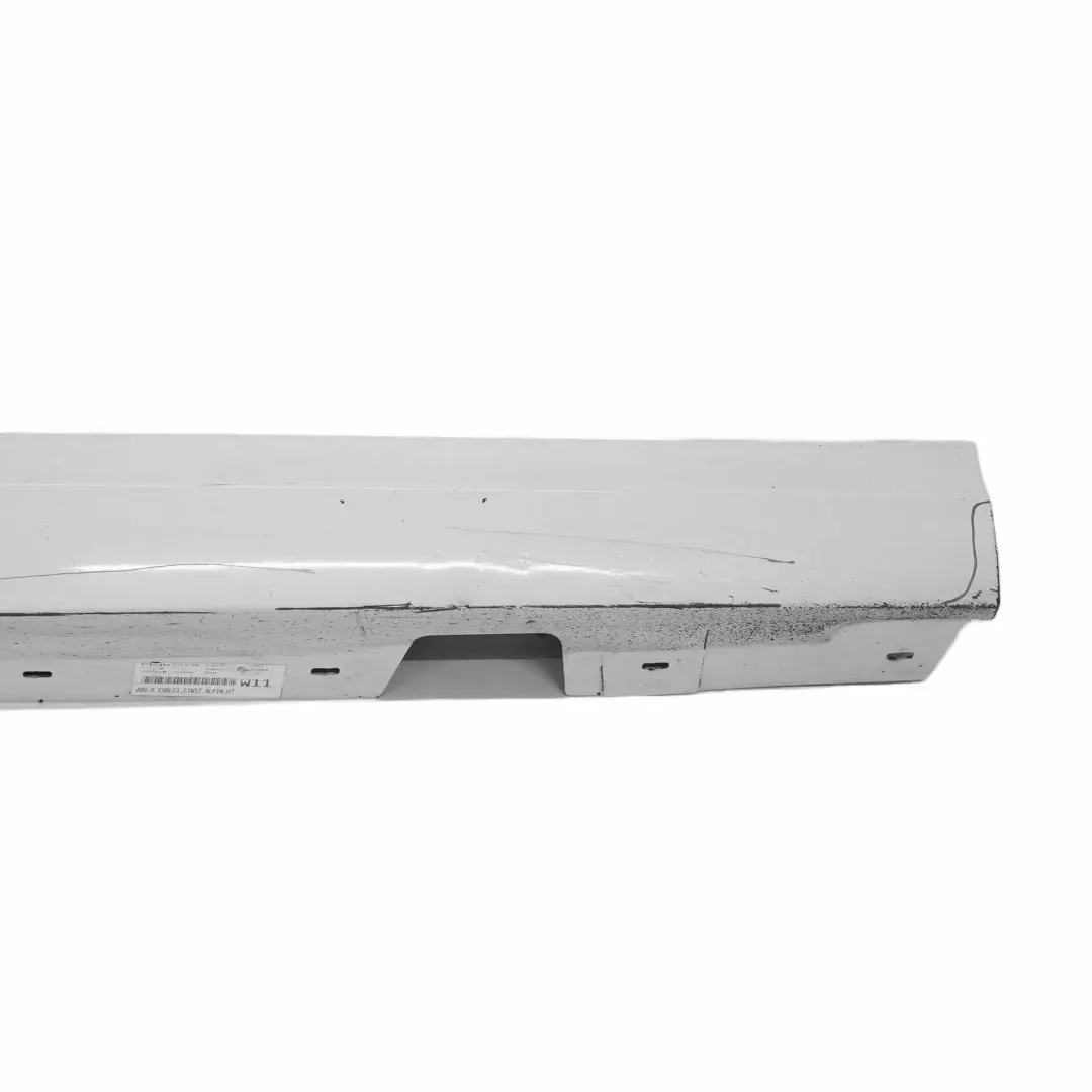 BMW E90 LCI Striscia Soglia Laterale Destra Alpinweiss 3 - 300 - SKU 0037060-AW2 - Numero di parte 0037060