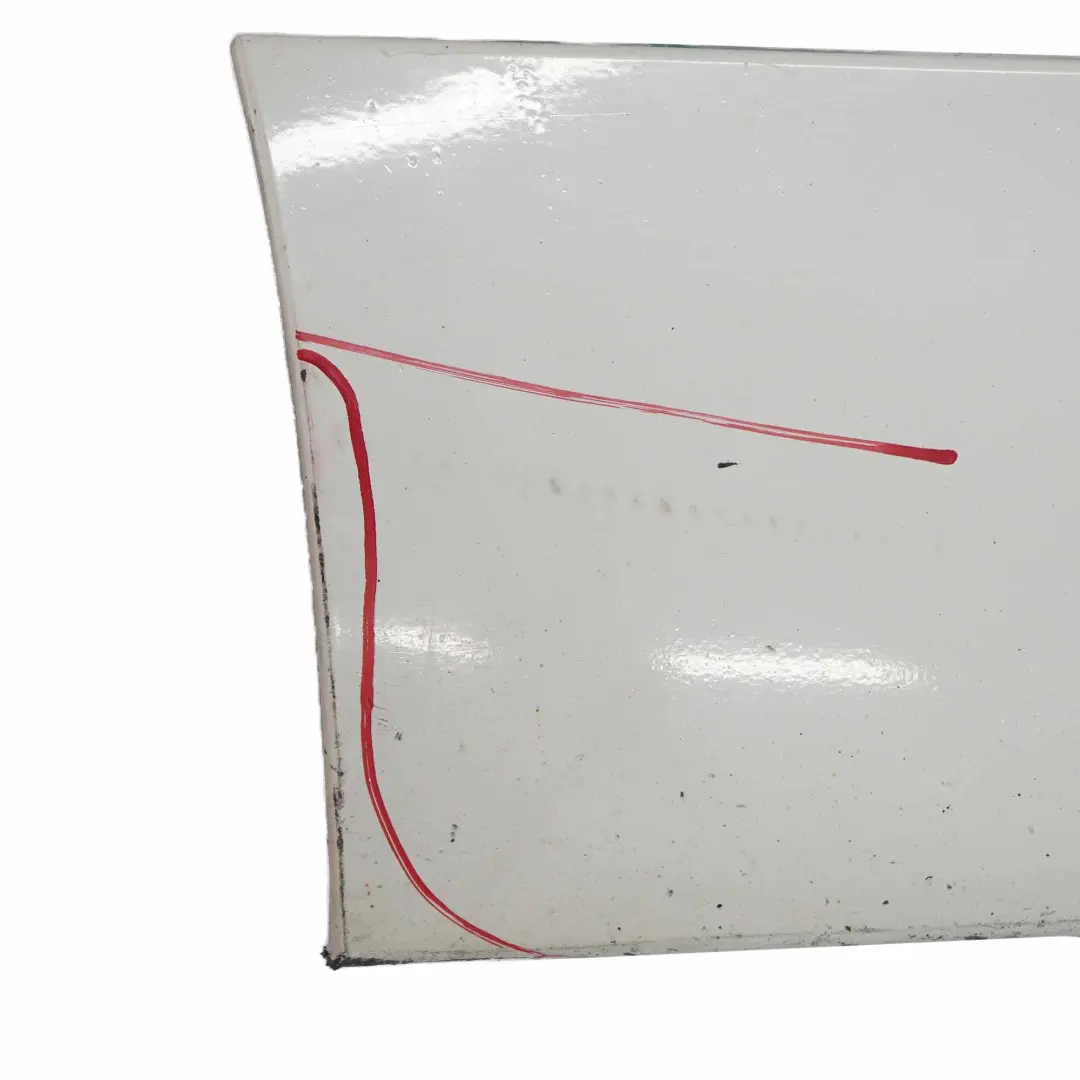 BMW E90 LCI Side Skirt Sill Strip Right O/S Alpinweiss Alpine White 3 - 300 - SKU 0037060-AW2 - Part number 0037060