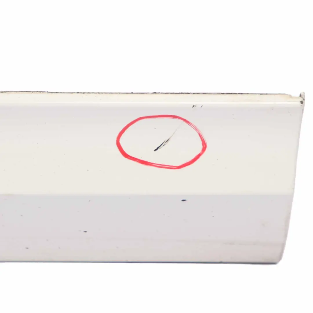 @BMW E90 E91 LCI Sill Strip Side Skirt Right O/S Alpinweiss White 3 - 300 to with Part number 0037060 @BMW E90 E91 LCI Sill Strip Side Skirt Right O/S Alpinweiss White 3 - 300 - SKU 0037060-AW - Part number 0037060