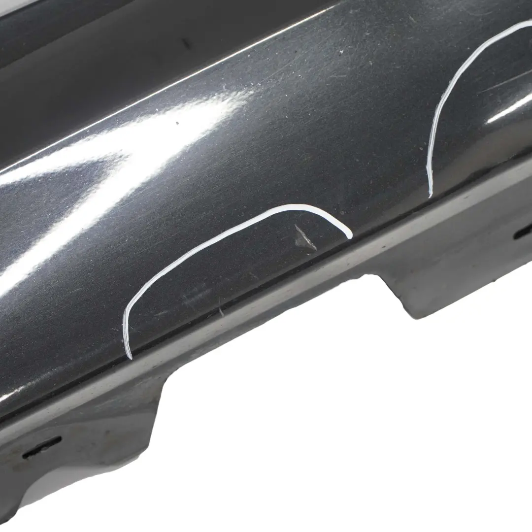 BMW E90 E91 LCI Bas de Porte Couverture Seuil Droite Noir Sapphire - 475 - SKU 0037060-BS2 - Numéro de pièce 0037060