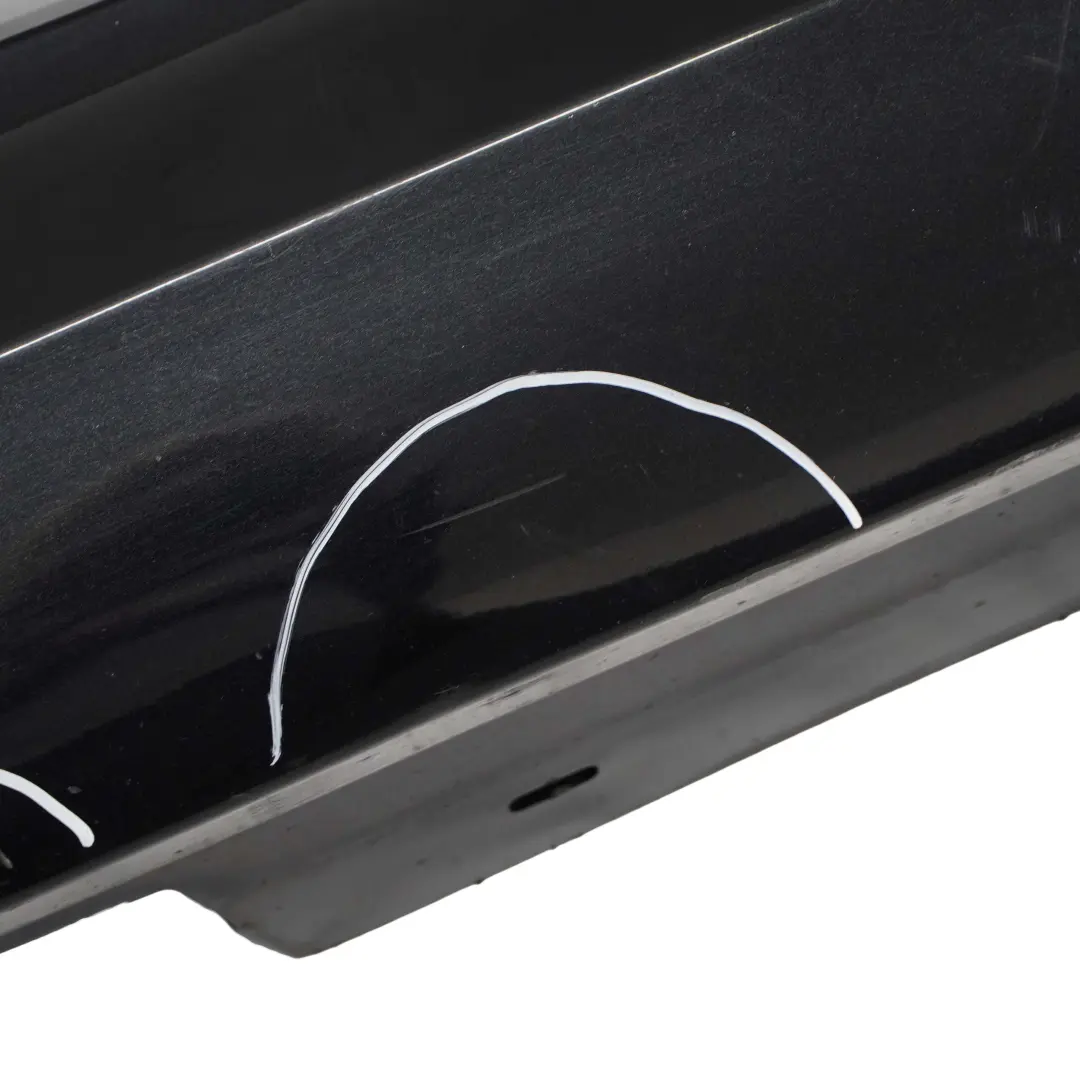 BMW E90 E91 LCI Bas de Porte Couverture Seuil Droite Noir Sapphire - 475 - SKU 0037060-BS2 - Numéro de pièce 0037060