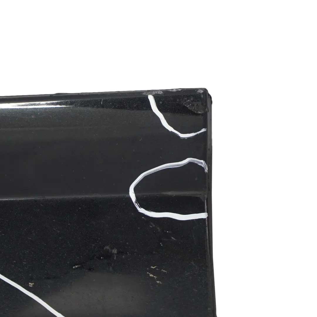  *BMW 3 E90 E91 LCI Schwellerleiste Blende Schweller Rechts Black Sapphire - 475 - SKU 0037060-BS2 - Teilenummer 0037060