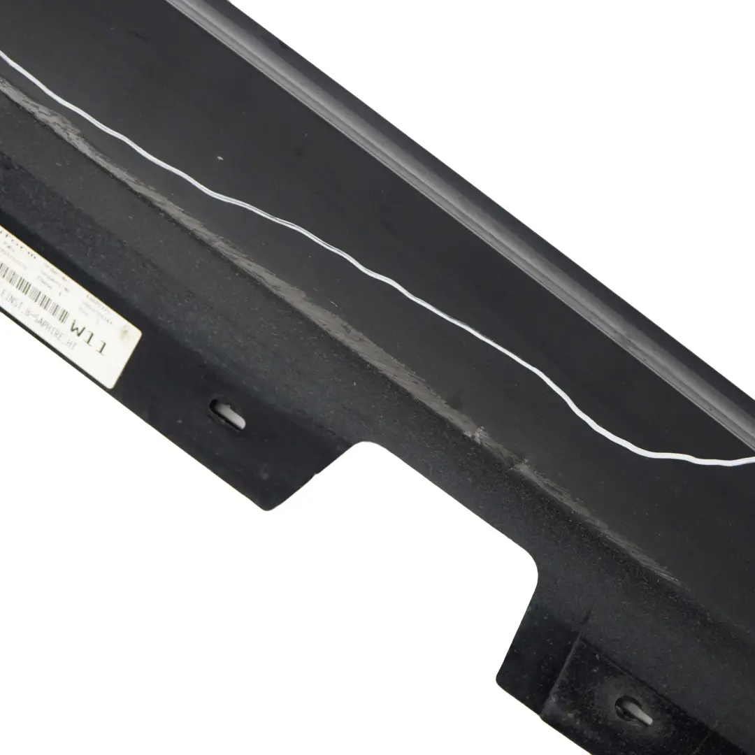 BMW E90 E91 LCI Bas de Porte Couverture Seuil Droite Noir Sapphire - 475 - SKU 0037060-BS2 - Numéro de pièce 0037060