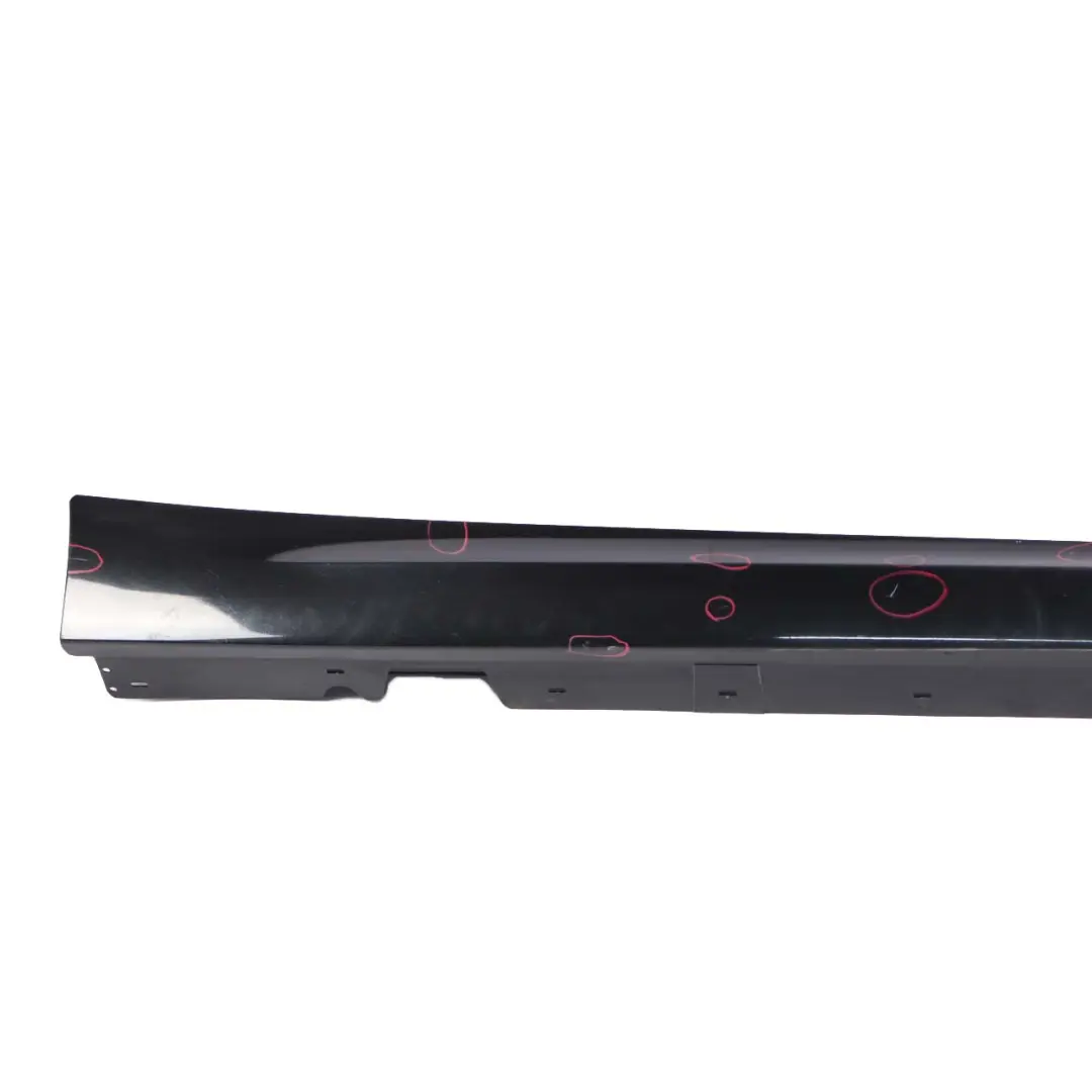 BMW 3 E90 E91 LCI Sill Strip Side Skirt Right O/S Black Sapphire Metallic - 475 - SKU 0037060-BS4 - Part number 0037060