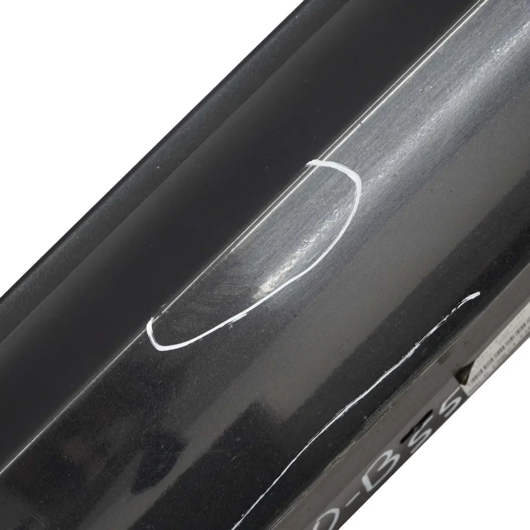 BMW E90 E91 LCI Listello Portiera Apertura Gonna Destra Sapphire Nero - 475 - SKU 0037060-BS5 - Numero di parte 0037060