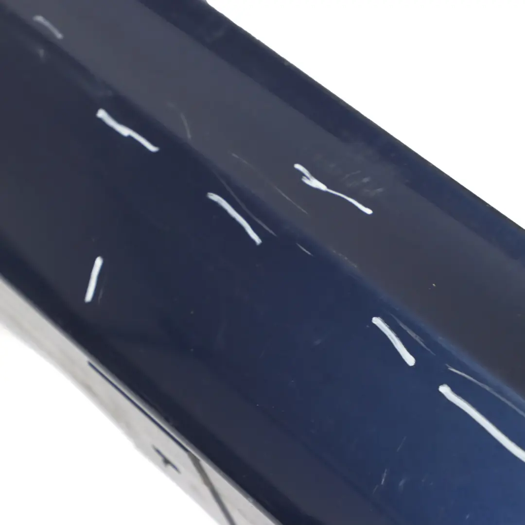 BMW E90 LCI Side Skirt Sill Strip Right O/S Tiefseeblau Deep Sea Blue - A76 - SKU 0037060-DSB3 - Part number 0037060