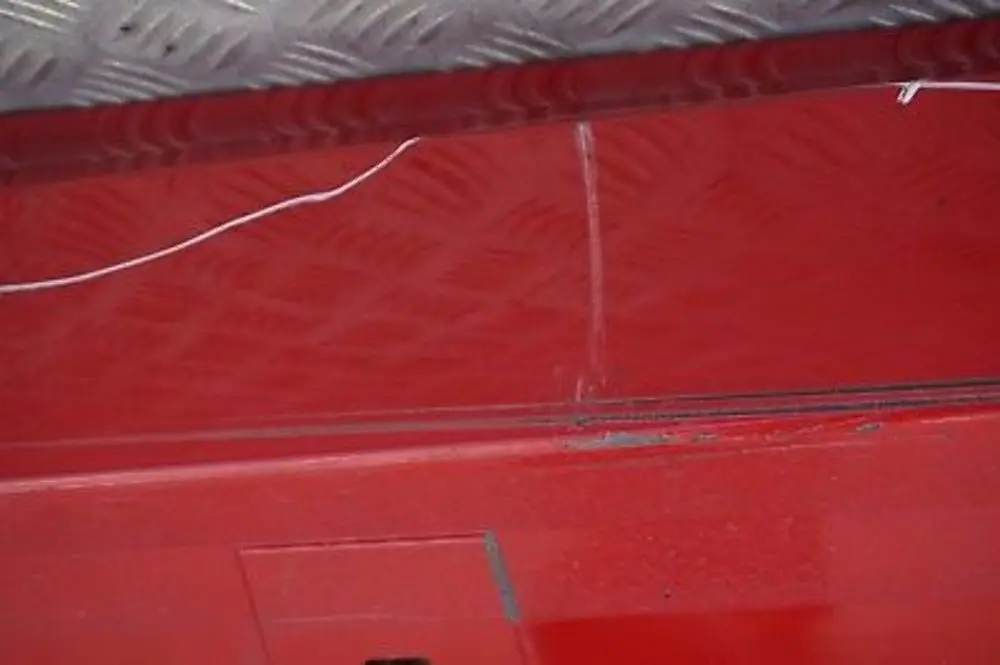 BMW 3 SERIES E90 E91 LCI Sill Strip Side Skirt Right O/S Karmesinrot Crimson Red - SKU 0037060-KAR - Part number 0037060