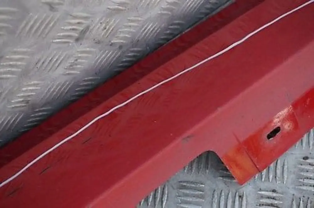 BMW 3 SERIES E90 E91 LCI Sill Strip Side Skirt Right O/S Karmesinrot Crimson Red - SKU 0037060-KAR - Part number 0037060