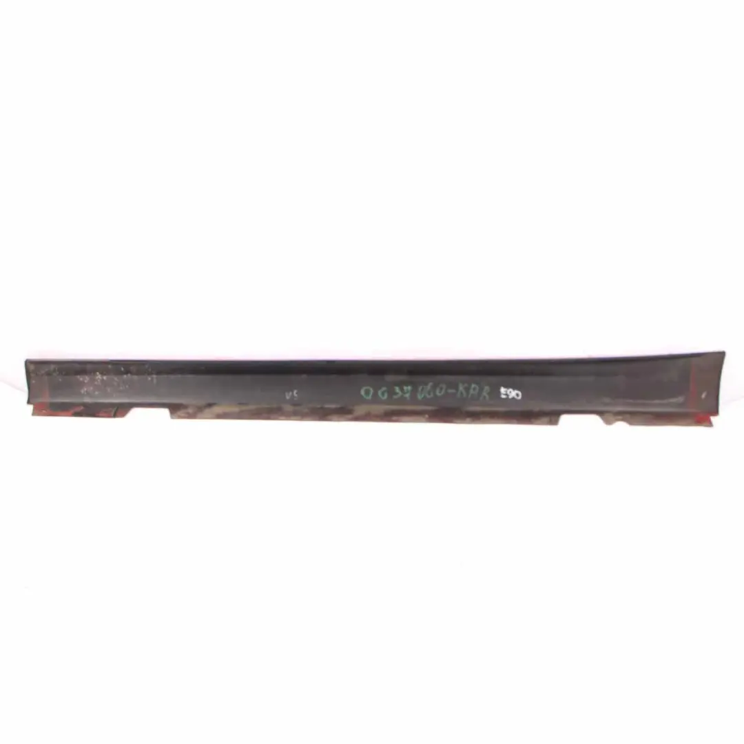 BMW E90 E91 LCI Sill Strip Side Skirt Right O/S Karmesinrot Karmesin Red - A61 - SKU 0037060-KAR2 - Part number 0037060