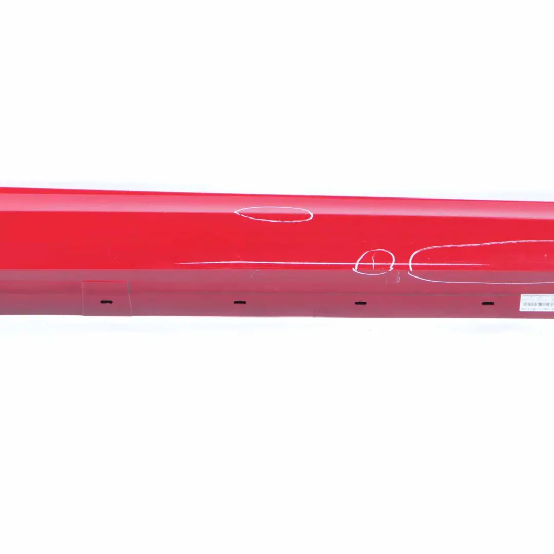 BMW E90 E91 LCI Sill Strip Side Skirt Right O/S Karmesinrot Karmesin Red - A61 - SKU 0037060-KAR2 - Part number 0037060