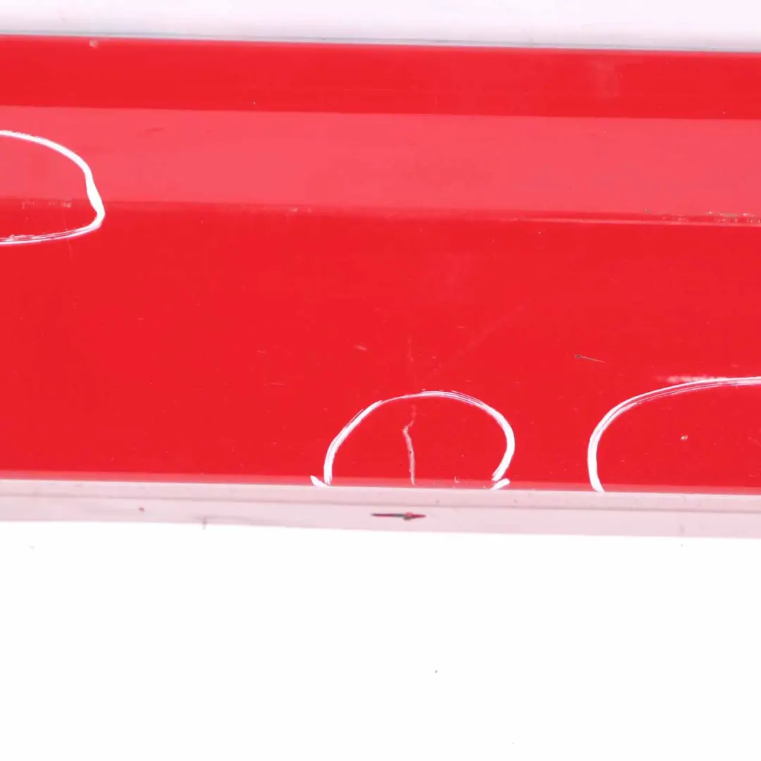 Sill Strip Side Skirt Right O/S Karmesinrot Karmesin Red - A61 to BMW E90 E91 LCI with Part number 0037060 BMW E90 E91 LCI Sill Strip Side Skirt Right O/S Karmesinrot Karmesin Red - A61 - SKU 0037060-KAR2 - Part number 0037060