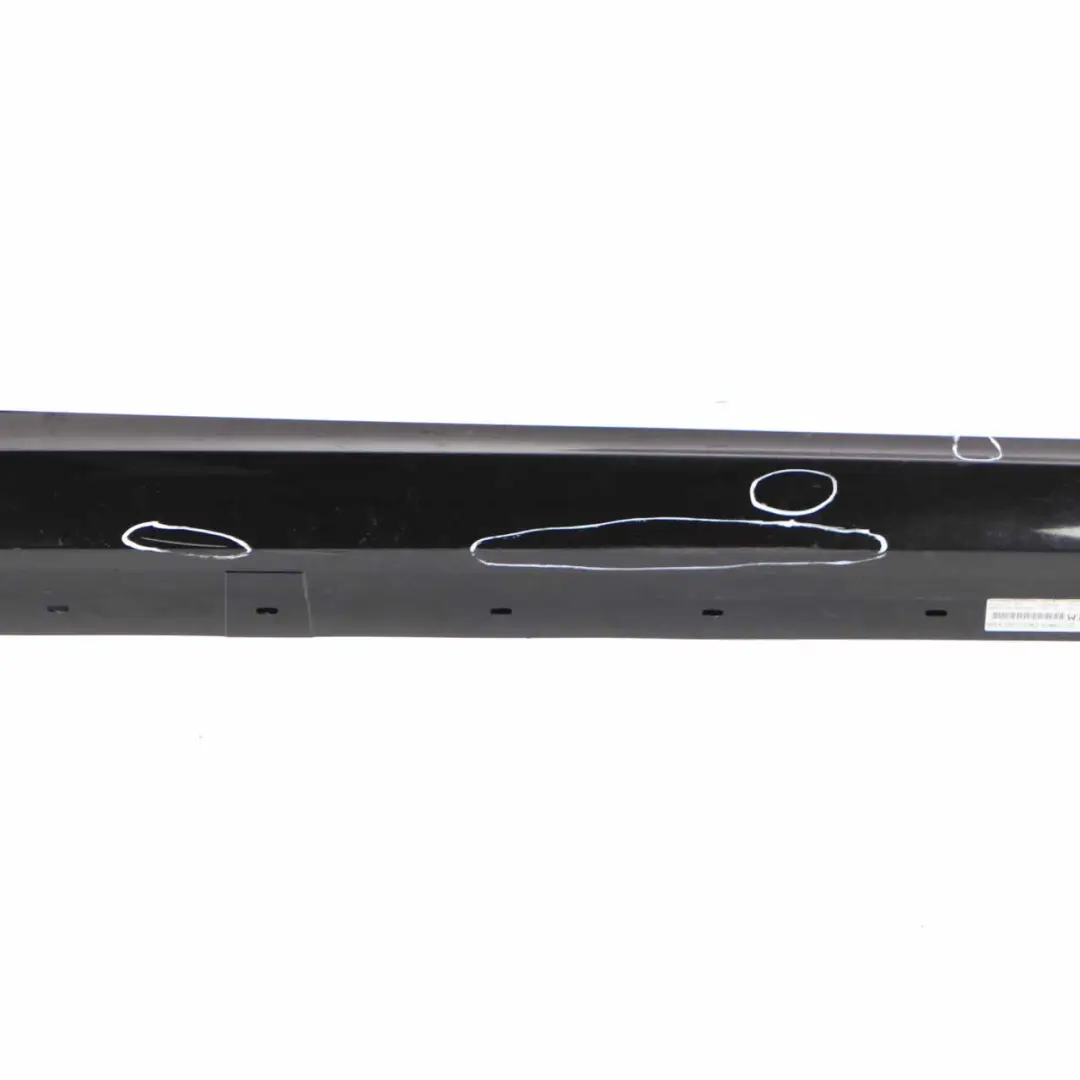 BMW 3 Series E90 E91 LCI 1 Sill Strip Side Skirt Right O/S Schwarz 2 Black - SKU 0037060-SCH1 - Part number 0037060