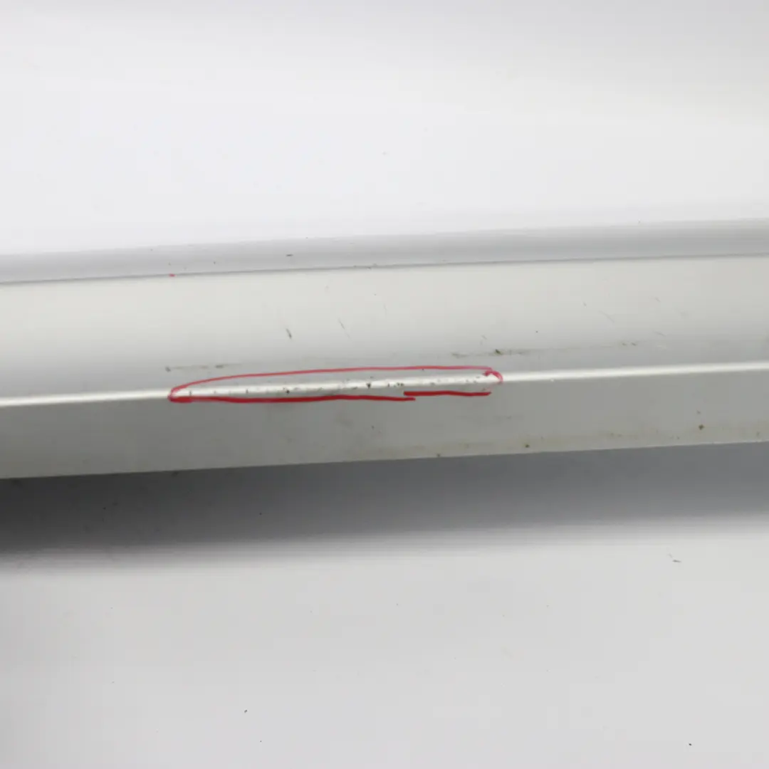 BMW E90 LCI Sill Strip Side Skirt Right O/S Titansilber Silver Metallic - 354 - SKU 0037060-TS2 - Part number 0037060
