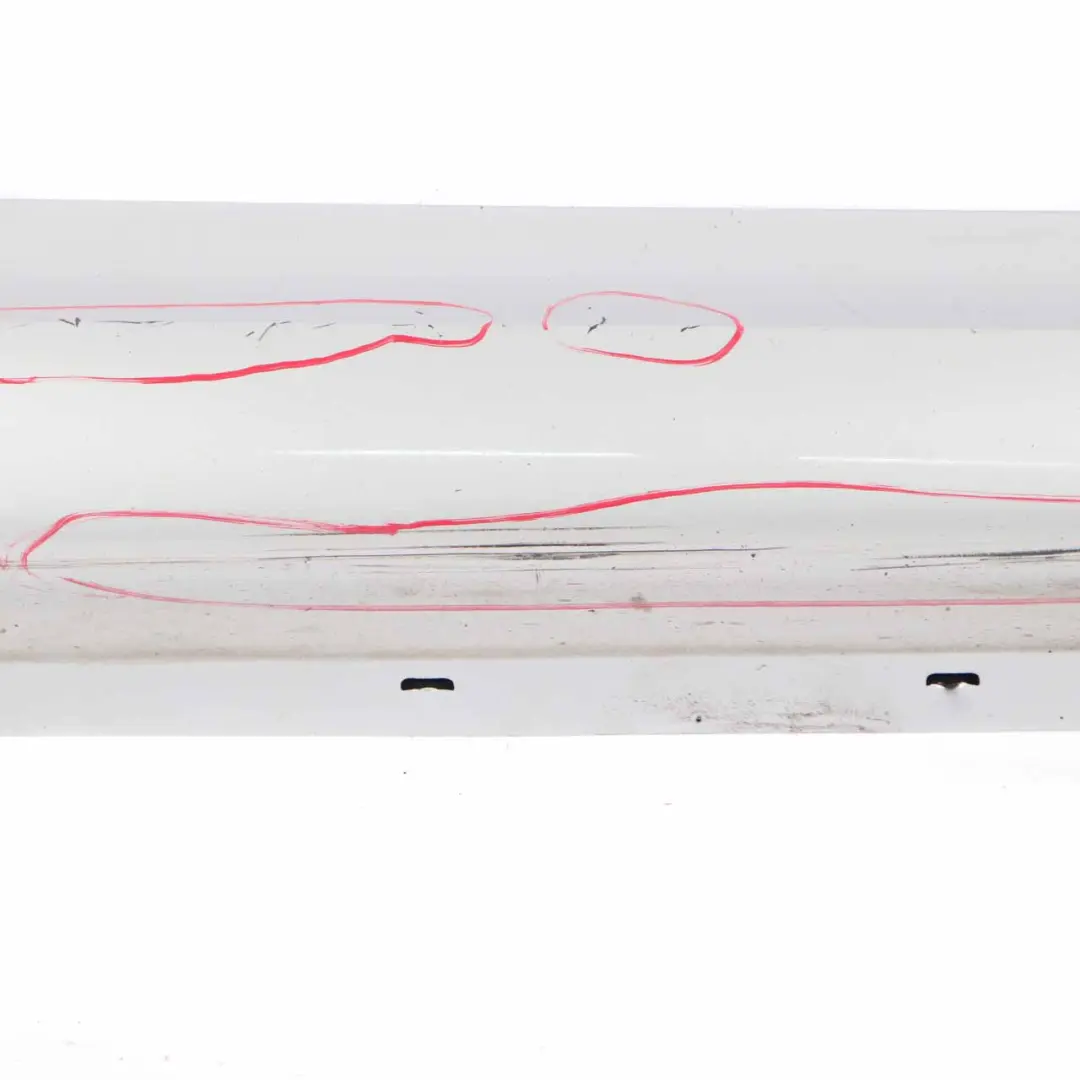 Sill Strip Side Skirt Right O/S Titansilber Silver 354 to BMW E90 E91 LCI with Part number 0037060 BMW E90 E91 LCI Sill Strip Side Skirt Right O/S Titansilber Silver 354 - SKU 0037060-TS - Part number 0037060