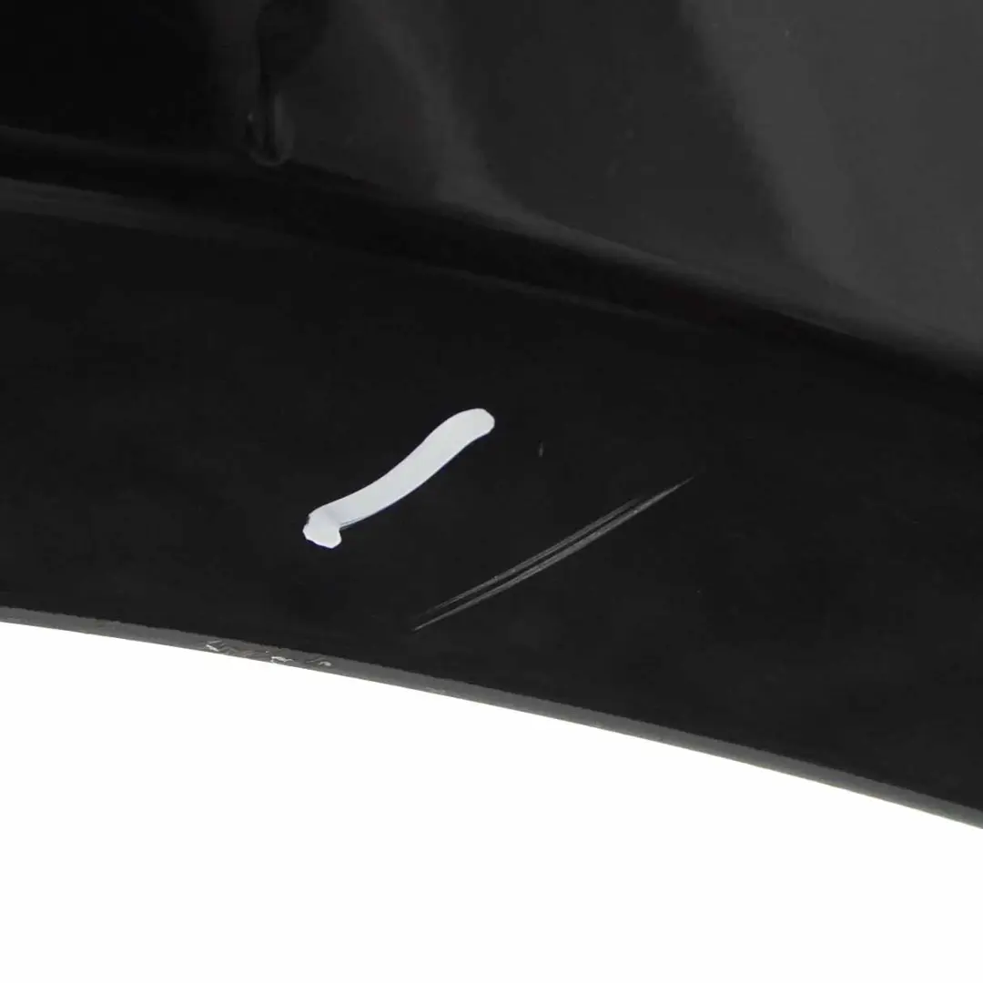 BMW E90 E91 LCI M Sport Complete Front Bumper Trim Panel Black Sapphire - 475 - SKU 0037061-BS - Part number 0037061