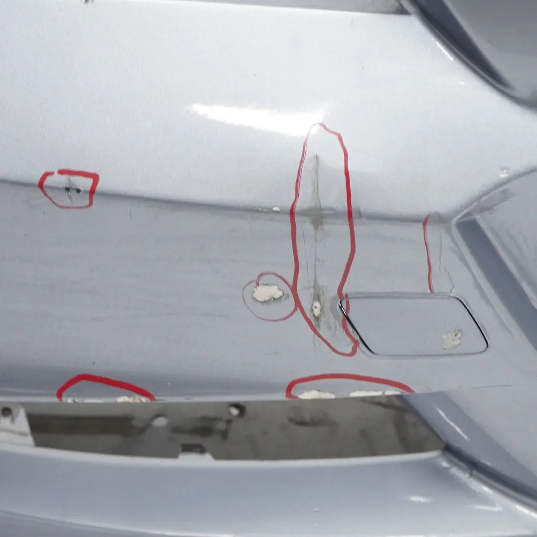  Front Bumper BMW E90 E91 LCI M Sport Trim Panel Bluewater Blue Metallic - 896 - SKU 0037061-WB - Part number 0037061
