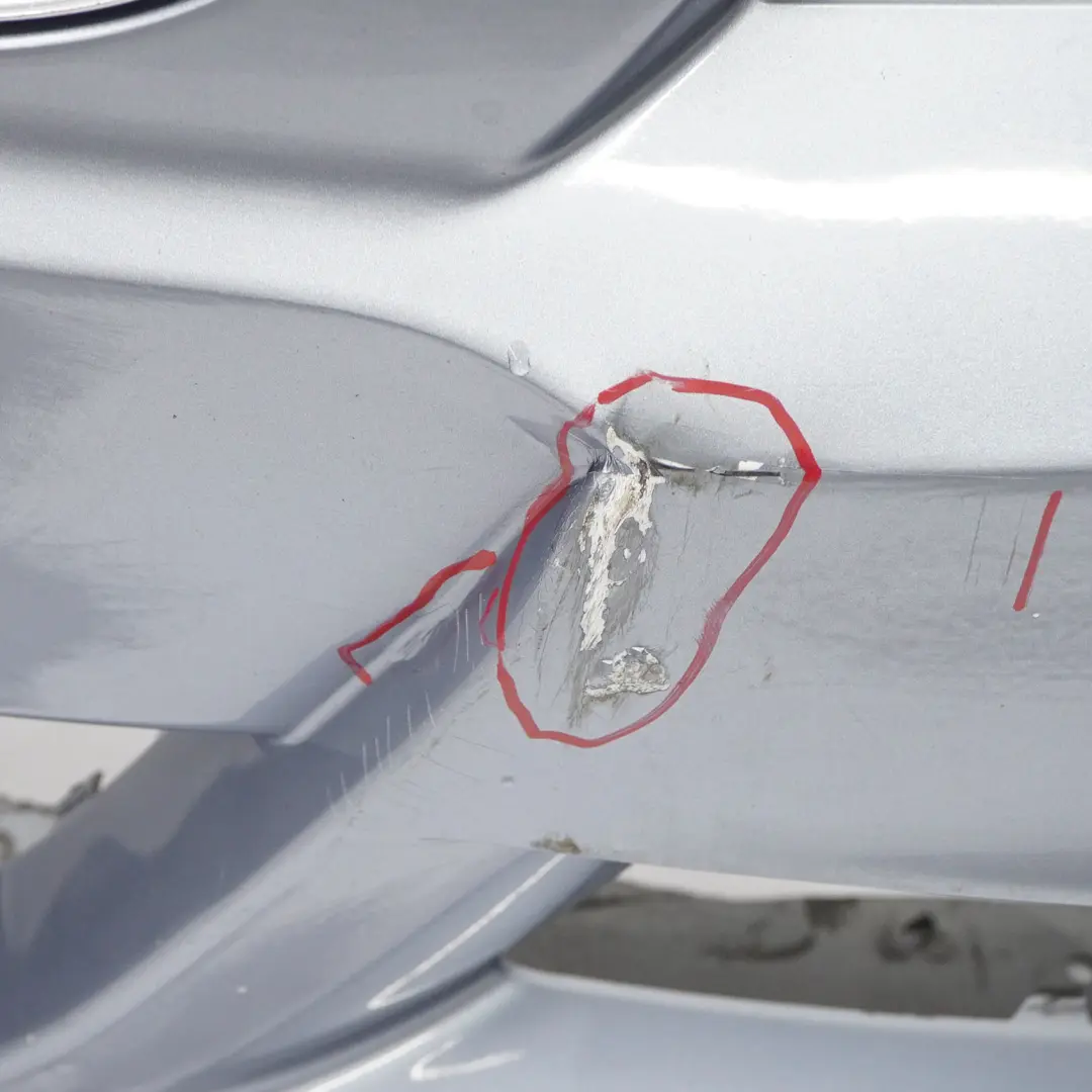  Front Bumper BMW E90 E91 LCI M Sport Trim Panel Bluewater Blue Metallic - 896 - SKU 0037061-WB - Part number 0037061