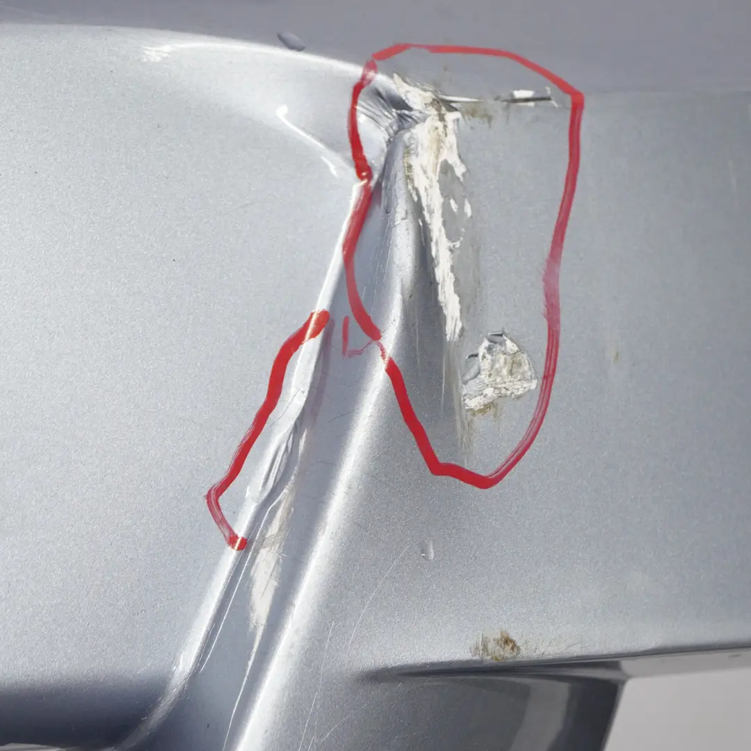  Front Bumper BMW E90 E91 LCI M Sport Trim Panel Bluewater Blue Metallic - 896 - SKU 0037061-WB - Part number 0037061