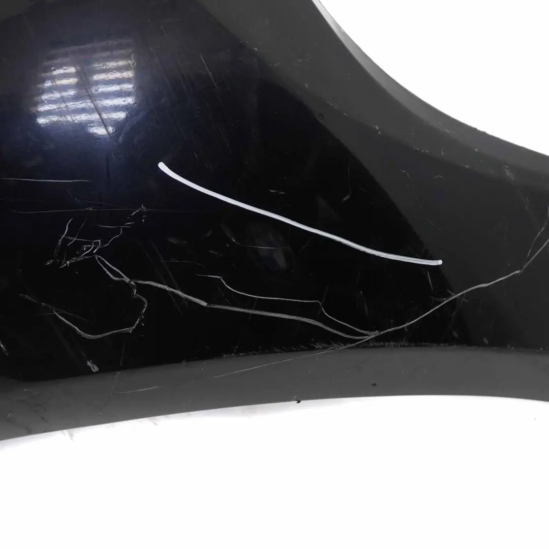  Front Bumper BMW E90 E91 LCI M Sport Complete Trim Panel Black Sapphire - 475 - SKU 0037063-BS - Part number 0037063