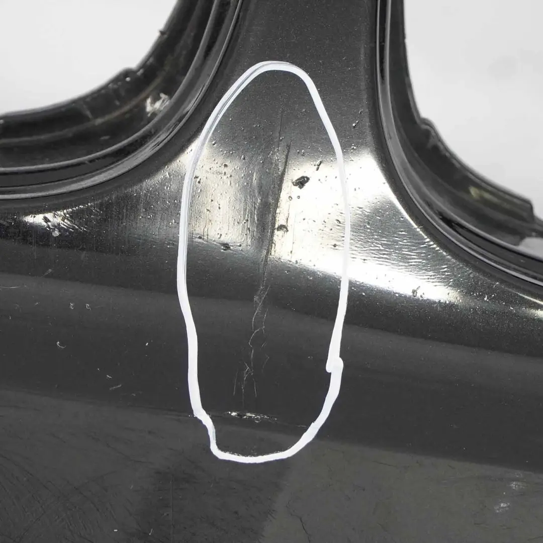  Front Bumper BMW E90 E91 LCI M Sport Complete Trim Panel Black Sapphire - 475 - SKU 0037063-BS - Part number 0037063