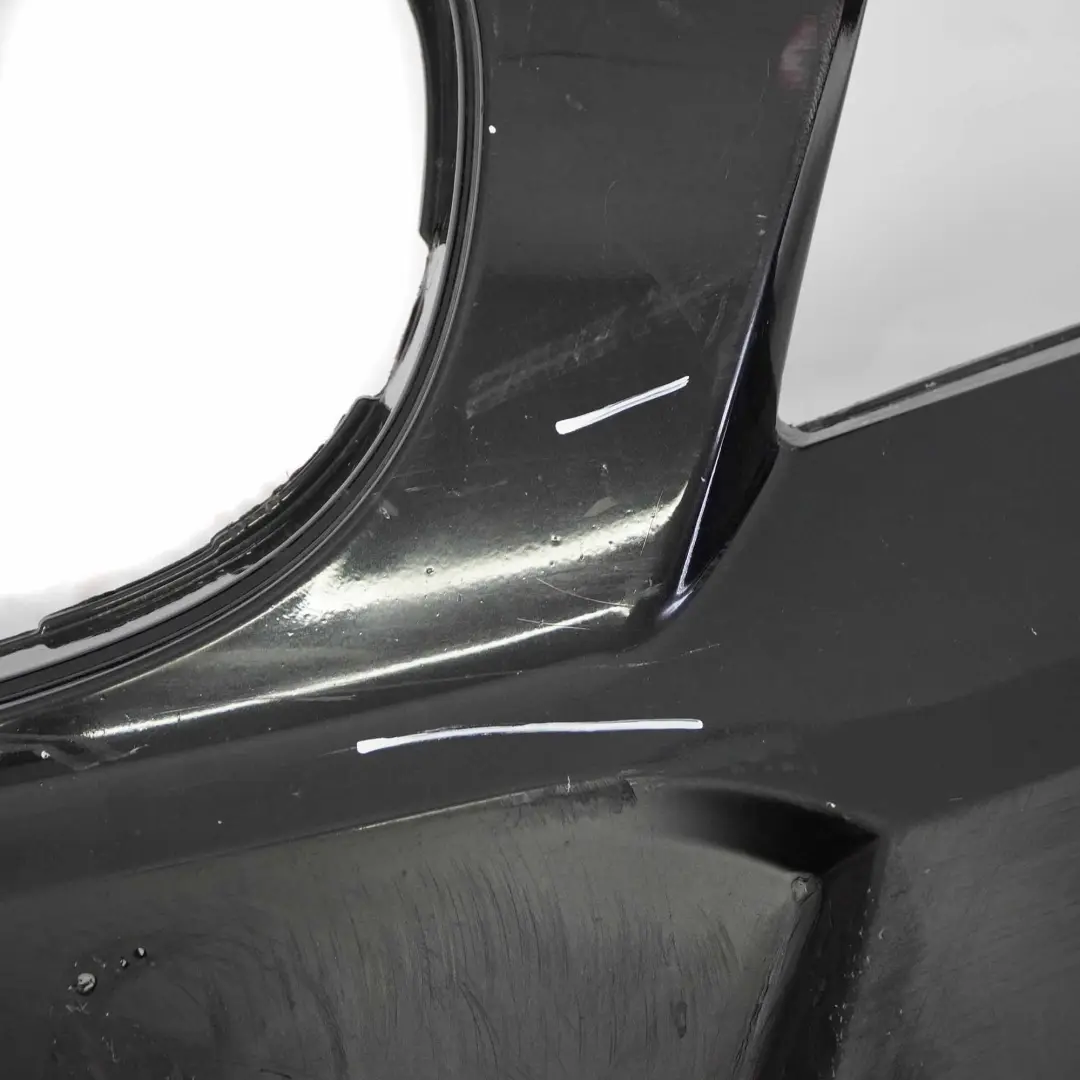  Front Bumper BMW E90 E91 LCI M Sport Complete Trim Panel Black Sapphire - 475 - SKU 0037063-BS - Part number 0037063