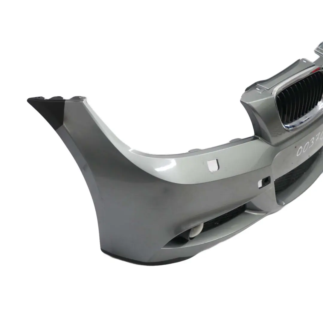 BMW 3 E90 E91 LCI M Sport Paket Stossfänger Vorn Spacegrau Grau Metallic - A52 - SKU 0037063-SCG - Teilenummer 0037063
