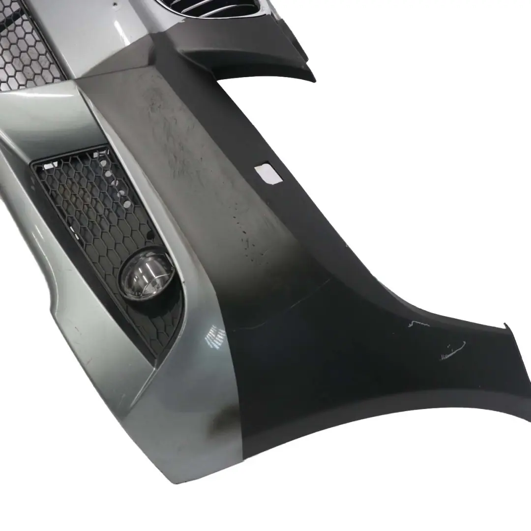 Complete Front Bumper Trim Panel Spacegrau Grey A52 to BMW 3 E90 E91 LCI M Sport with Part number 0037063 BMW 3 E90 E91 LCI M Sport Complete Front Bumper Trim Panel Spacegrau Grey A52 - SKU 0037063-SCG - Part number 0037063