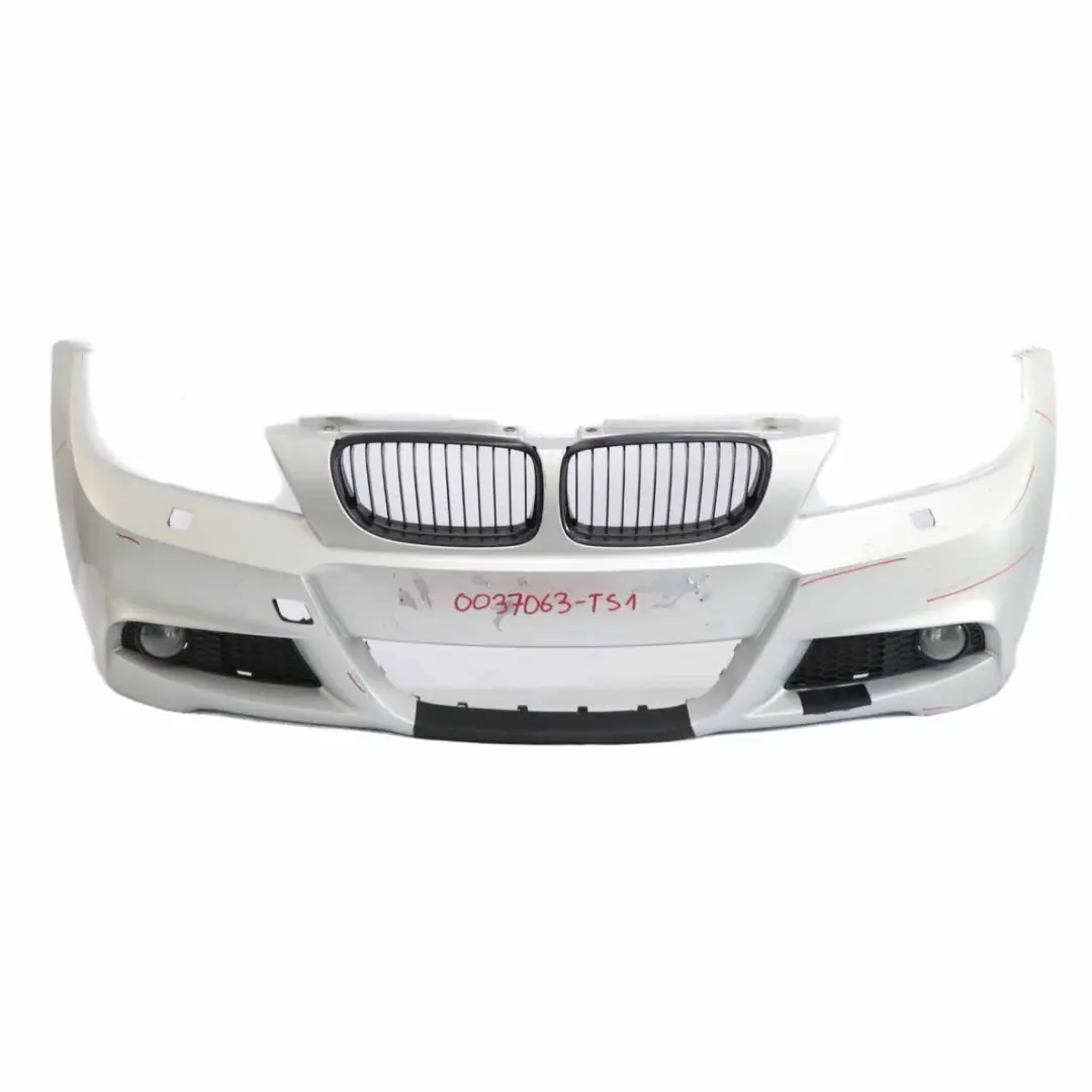 BMW E90 LCI Zderzak Przedni M-Pakiet Titansilber Srebrny Metalik - 353 - SKU 0037063-TS1 - Numer Części 0037063