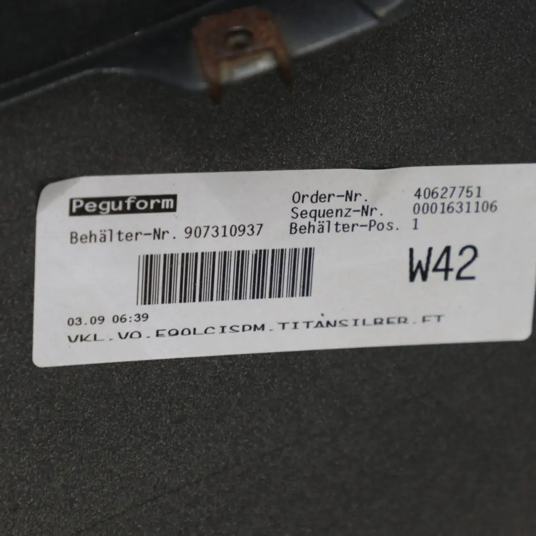 BMW E90 LCI Zderzak Przedni M-Pakiet Titansilber Srebrny Metalik - 353 - SKU 0037063-TS1 - Numer Części 0037063