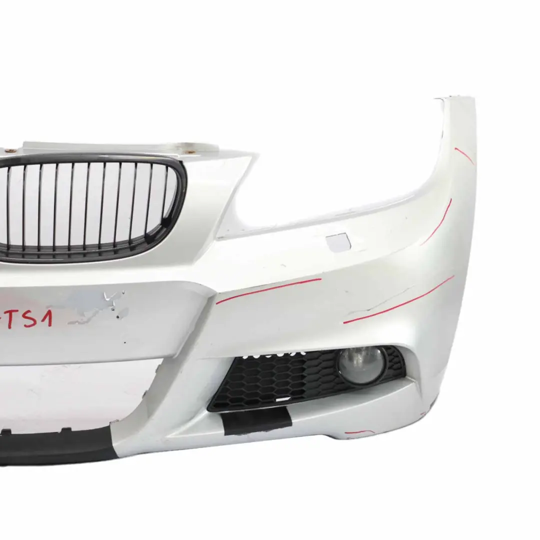  Front Bumper BMW E90 E91 LCI M Sport Complete Trim Panel Titan Silver - 354 - SKU 0037063-TS1 - Part number 0037063