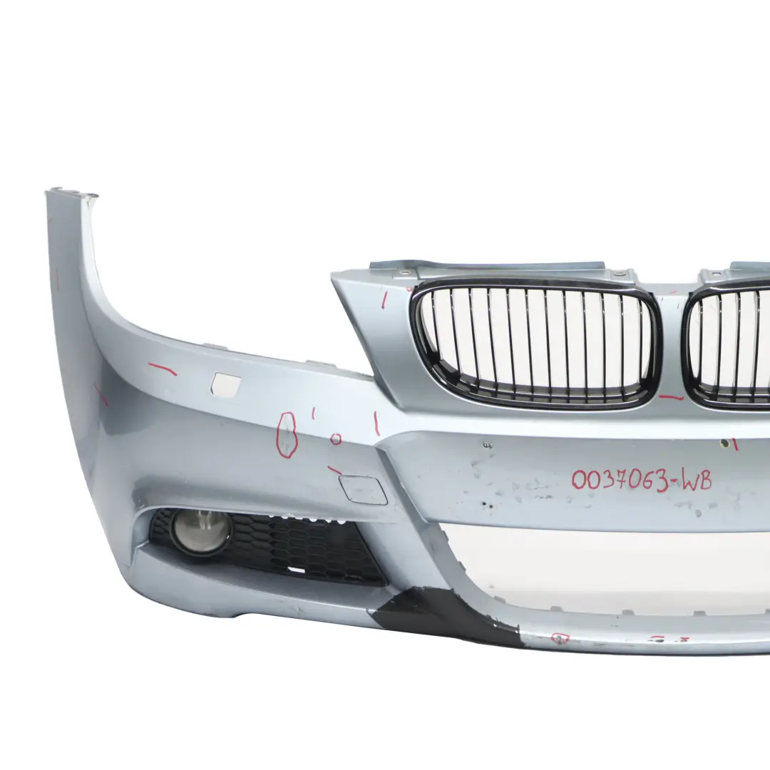 Front Bumper BMW E90 E91 LCI M Sport Trim Panel Bluewater Blue Metallic - 896 to with Part number 0037063 Front Bumper BMW E90 E91 LCI M Sport Trim Panel Bluewater Blue Metallic - 896 - SKU 0037063-WB - Part number 0037063