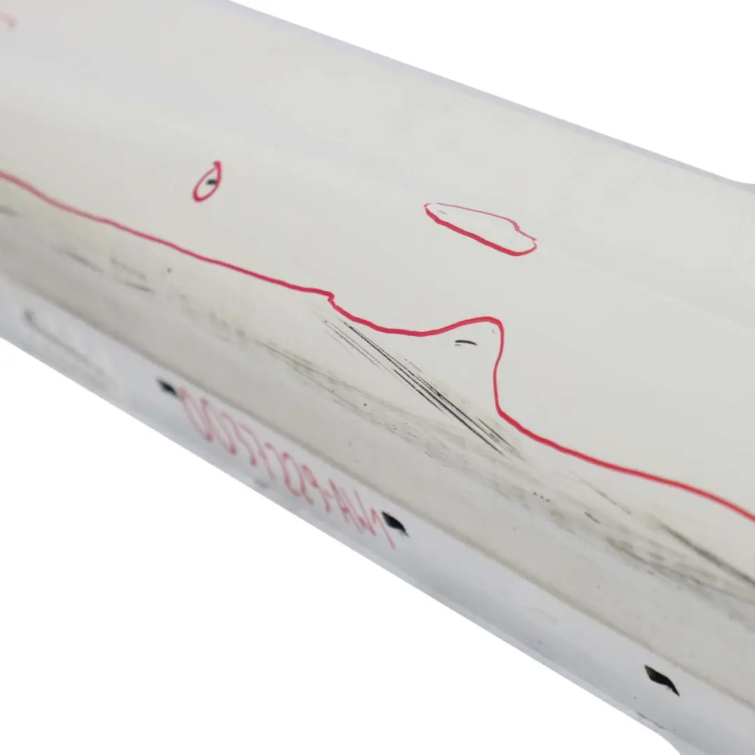 BMW 3 E90 LCI 1 M Sport Sill Strip Side Skirt Left N/S Alpinweiss White 3 - 300 - SKU 0037229-AW1 - Part number 0037229