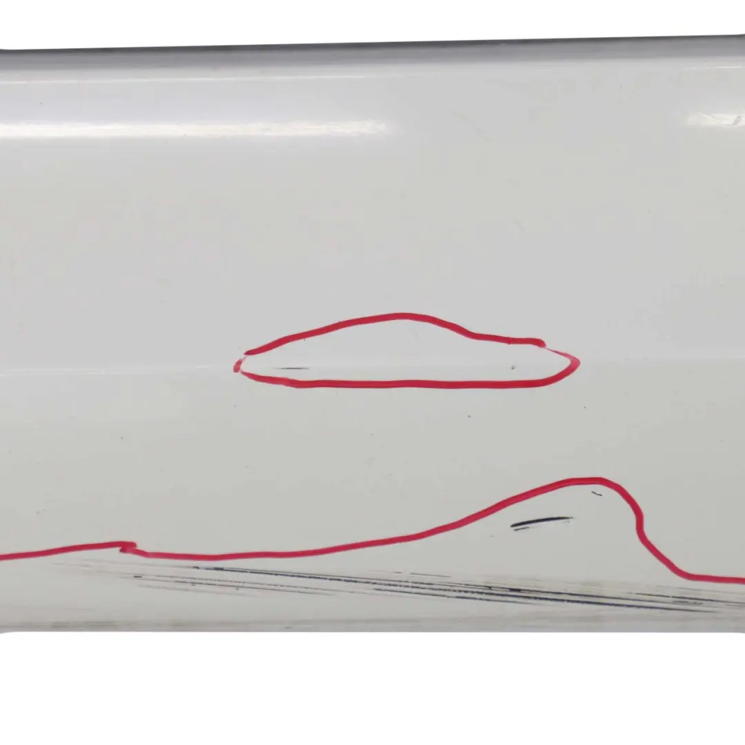 BMW E90 E91 LCI M Sport Listello Portiera Gonna Bianco Alpino 3 - 300 - SKU 0037229-AW1 - Numero di parte 0037229