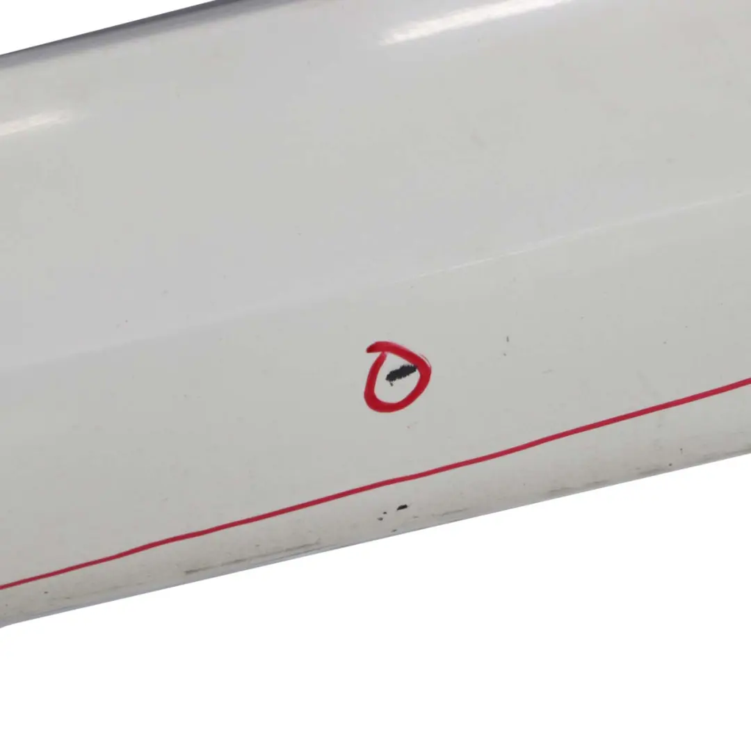 BMW E90 LCI M Sport Sill Strip Faldon Lateral Izquierdo Alpinweiss Blanco - 300 - SKU 0037229-AW1 - Número de pieza 0037229