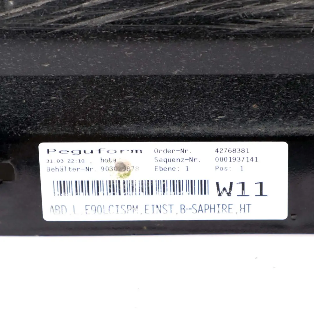 BMW 3 1 E90 LCI M Sport Sill Strip Side Skirt Left N/S Black Sapphire - 475 - SKU 0037229-BS1 - Part number 0037229