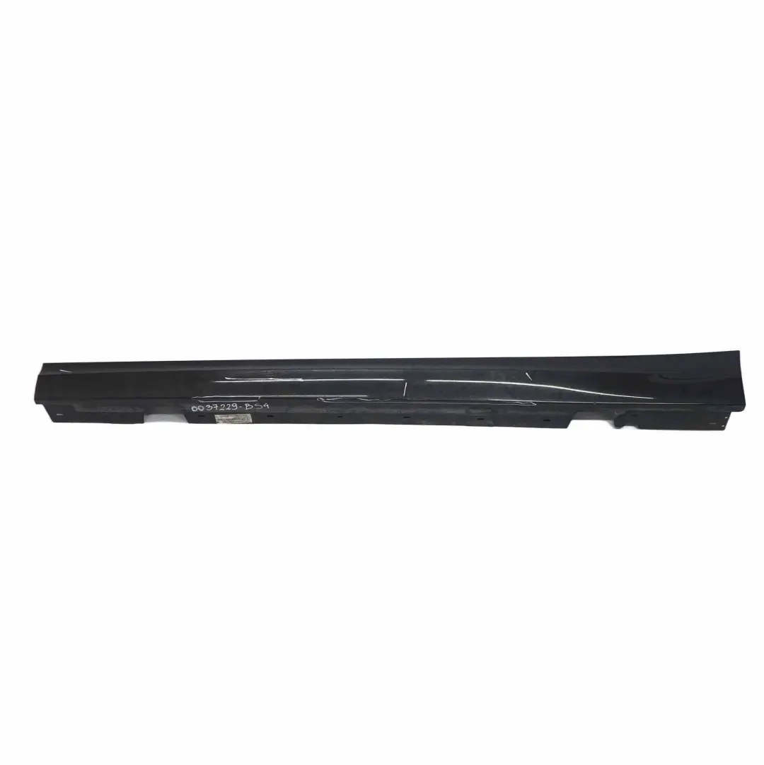 BMW E90 E91 LCI M Sport Schwellerleiste Schweller Links Sapphire Schwarz - 475 - SKU 0037229-BS4 - Teilenummer 0037229