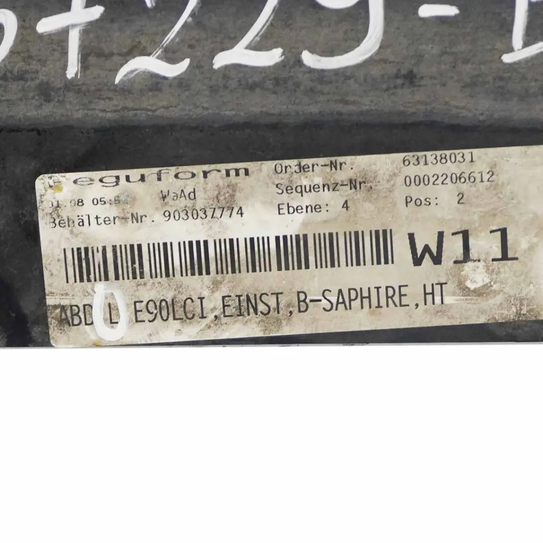 Listello Portiera Gonna SX Sapphire Nero - 475 per BMW E90 E91 LCI M Sport con numero di parte 0037229 BMW E90 E91 LCI M Sport Listello Portiera Gonna SX Sapphire Nero - 475 - SKU 0037229-BS4 - Numero di parte 0037229