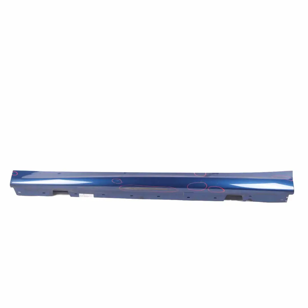  Side Skirt BMW E90 LCI M Sport Sill Strip Left N/S Le Mans Blue Metallic - 381 - SKU 0037229-LMB1 - Part number 0037229