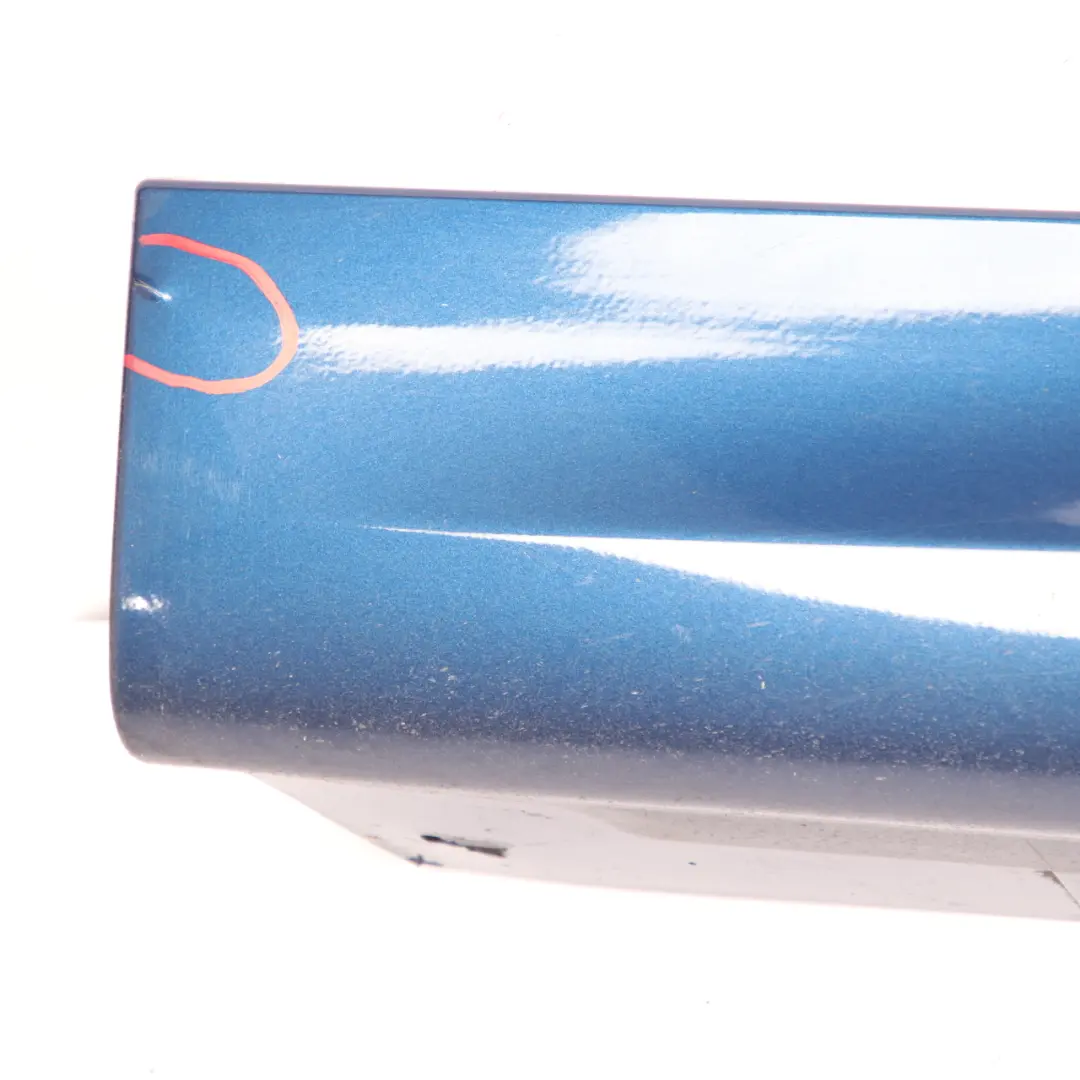 Side Skirt BMW E90 LCI M Sport Sill Strip Left N/S Le Mans Blue Metallic - 381 to with Part number 0037229 Side Skirt BMW E90 LCI M Sport Sill Strip Left N/S Le Mans Blue Metallic - 381 - SKU 0037229-LMB1 - Part number 0037229