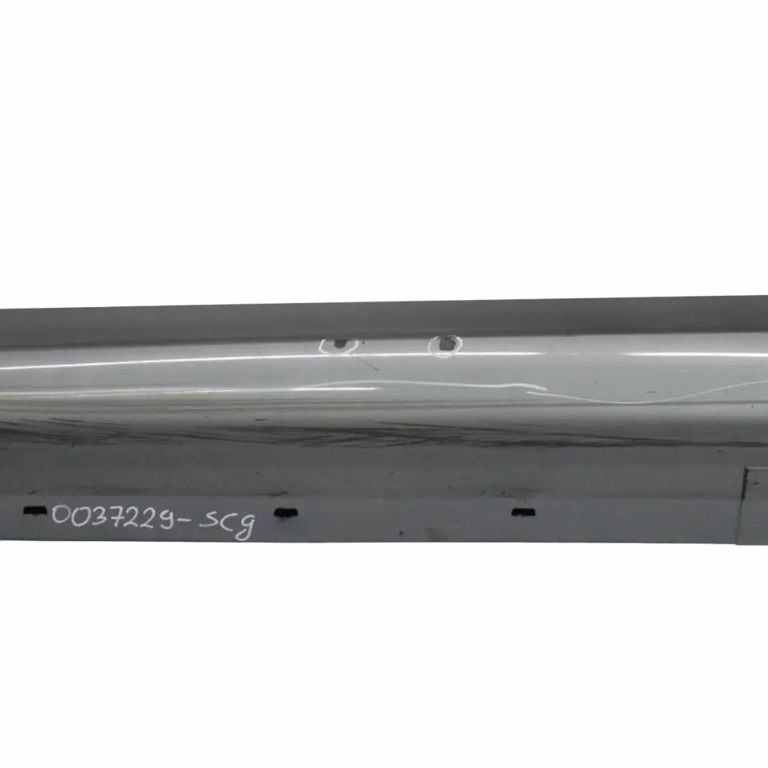 BMW E90 LCI M Sport Sill Strip Side Skirt Left N/S Spacegrau Space Grey - A52 - SKU 0037229-SCG - Part number 0037229