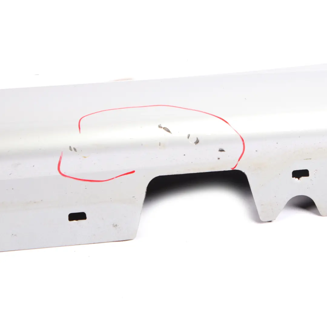 Sill Strip Side Skirt Left N/S Titansilber Silver 354 to BMW 3 E90 E91 LCI M Sport with Part number 0037229 BMW 3 E90 E91 LCI M Sport Sill Strip Side Skirt Left N/S Titansilber Silver 354 - SKU 0037229-TS - Part number 0037229